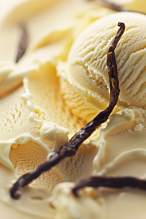 冰淇淋清凉消暑素材