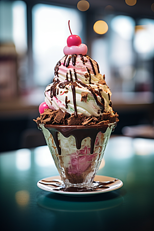 冰淇淋夏季甜筒素材