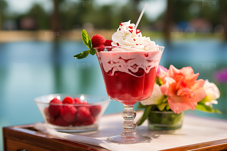 冰淇淋美味夏天素材