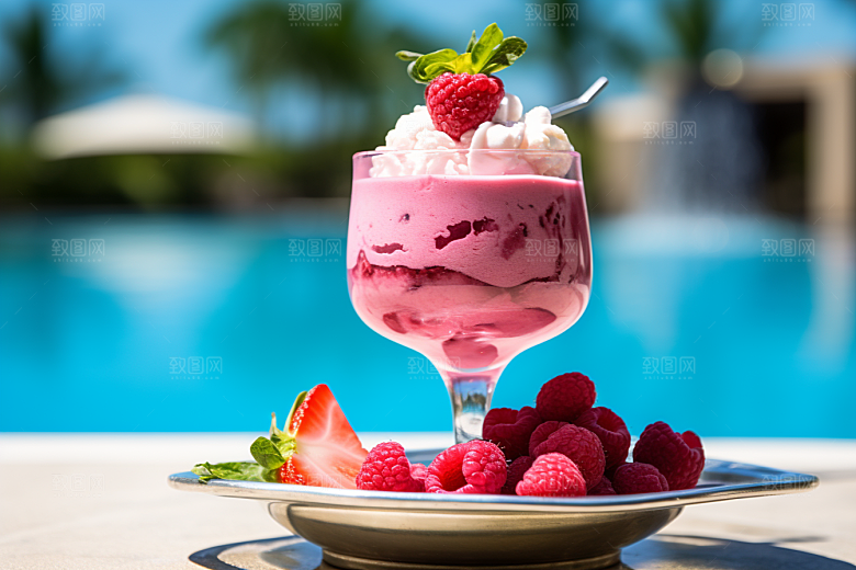 冰淇淋美味夏天素材