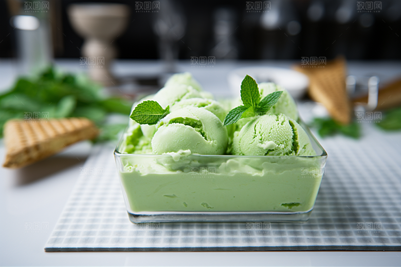 冰淇淋夏季蛋筒素材