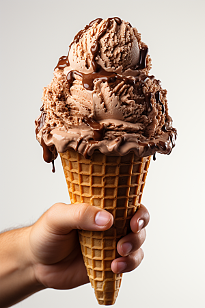 冰淇淋美食夏天素材