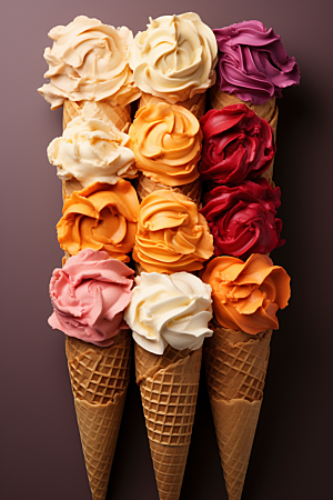 冰淇淋清凉夏天素材