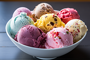 冰淇淋消暑夏天素材