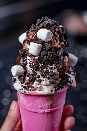 冰淇淋甜筒零食素材
