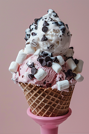冰淇淋甜筒高清素材