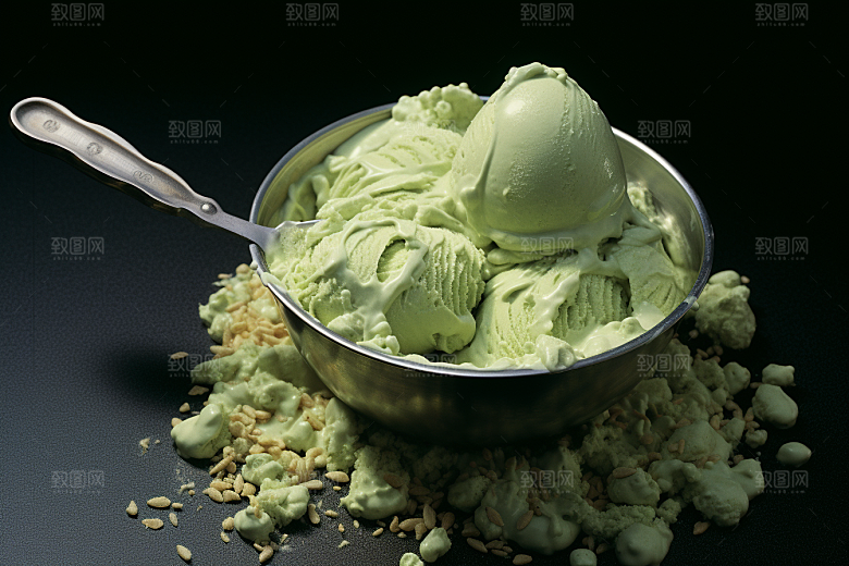冰淇淋美味甜筒素材