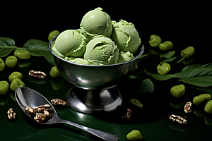 冰淇淋消暑美食素材