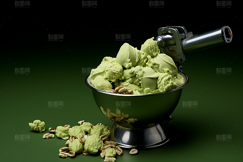 冰淇淋甜食蛋筒素材