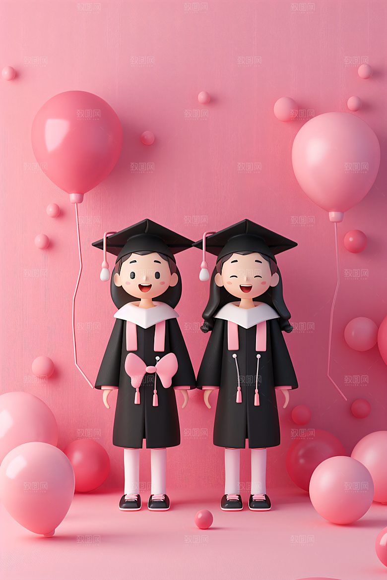 3D毕业生C4D全身照模型