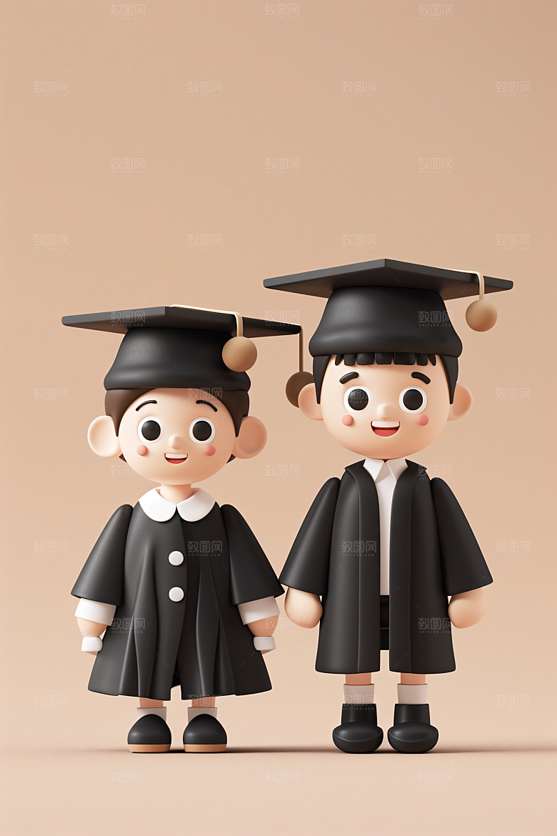 3D毕业生C4D学生模型