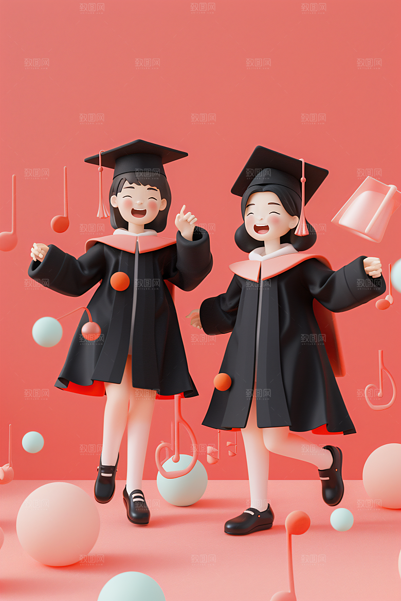 3D毕业生C4D全身照模型