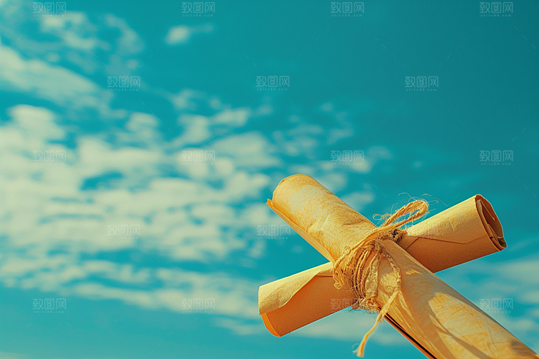 毕业季毕业典礼高清摄影图