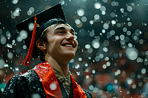 毕业证书高清氛围摄影图