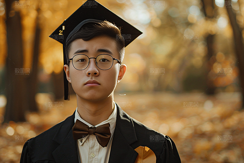 毕业证书阔别校园毕业季摄影图
