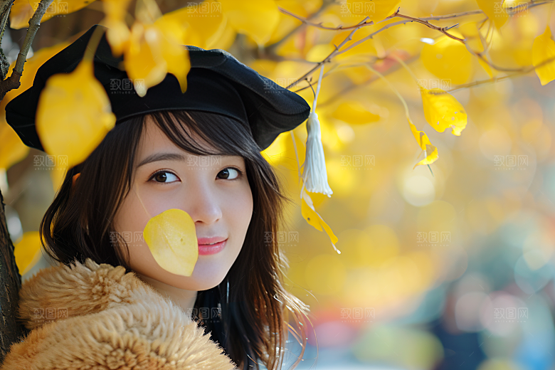 毕业证书自然学生摄影图