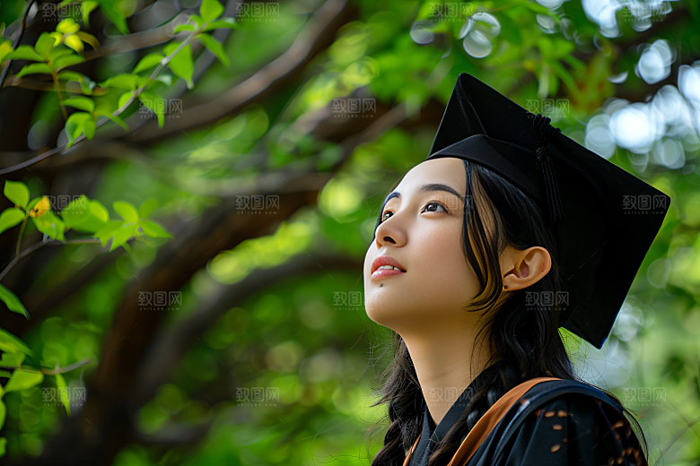 毕业证书毕业季六月摄影图