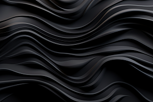 黑色波浪肌理抽象背景图