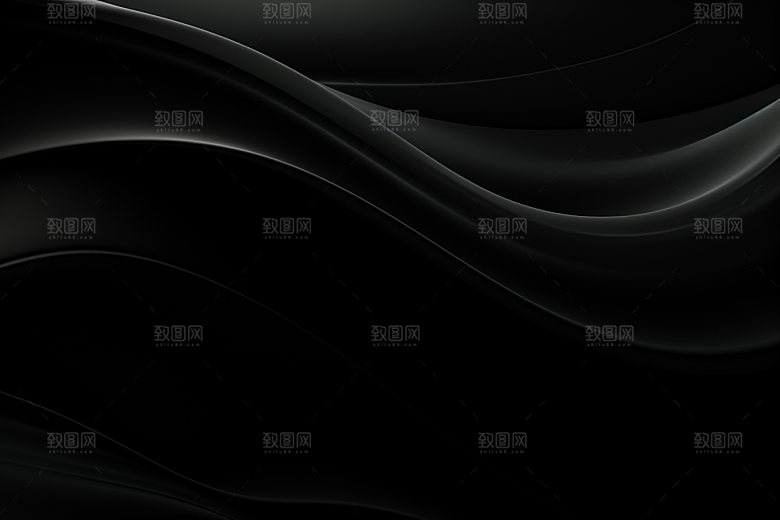 黑色波浪高清质感背景图