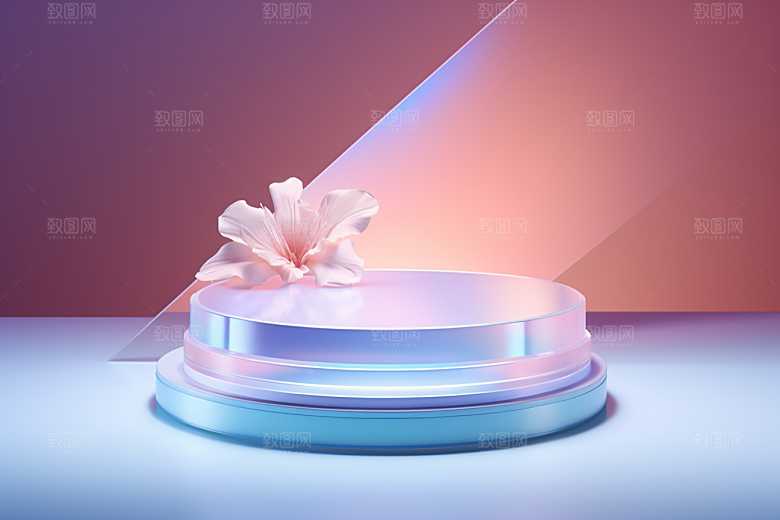 玻璃质感高清柔和背景