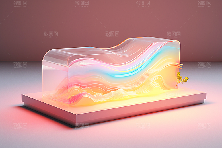 玻璃质感高清彩色背景