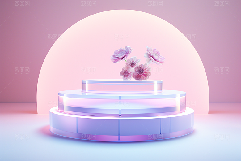 玻璃质感光泽通透背景