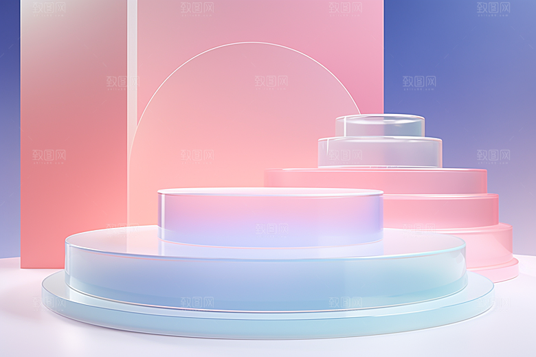 玻璃质感肌理艺术感背景