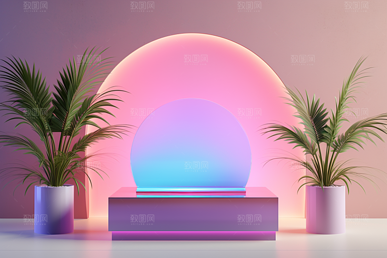 玻璃质感高清清新背景