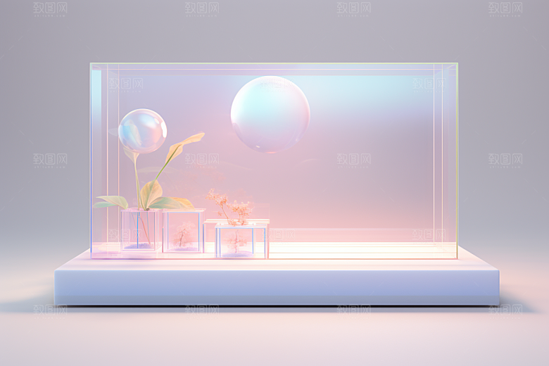 玻璃质感高清彩色背景