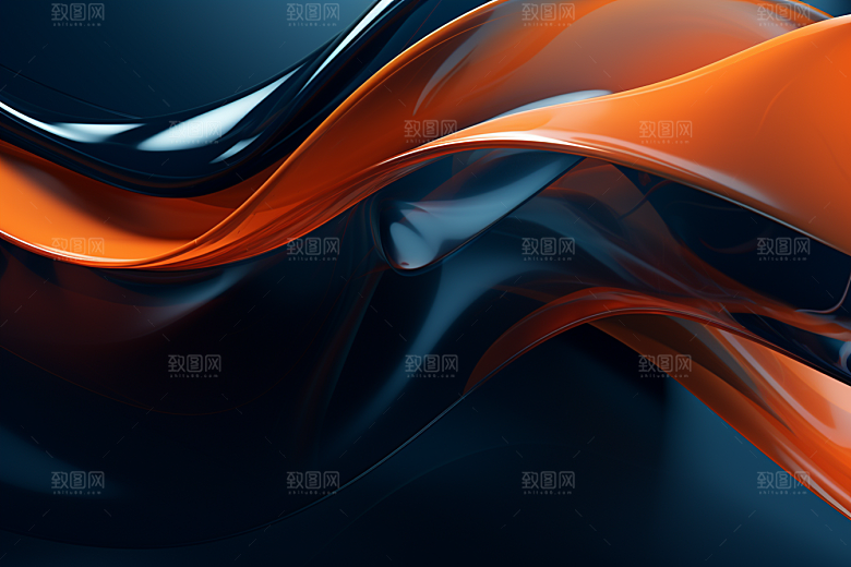 玻璃质感肌理渐变背景