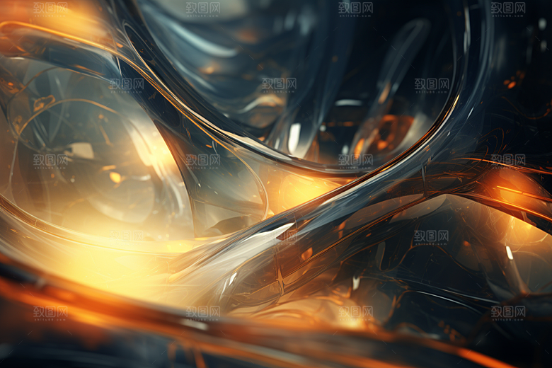 玻璃质感肌理通透背景