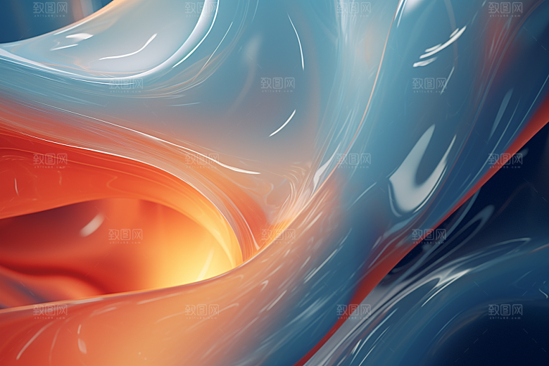 玻璃质感柔和通透背景