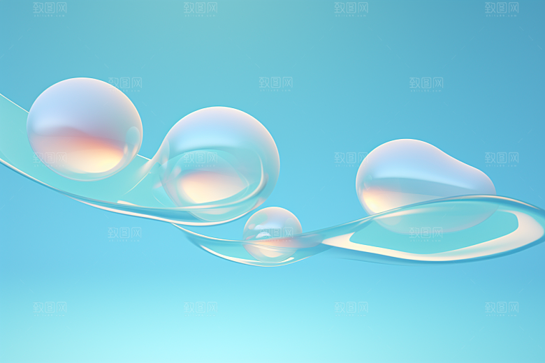 玻璃质感高清通透背景