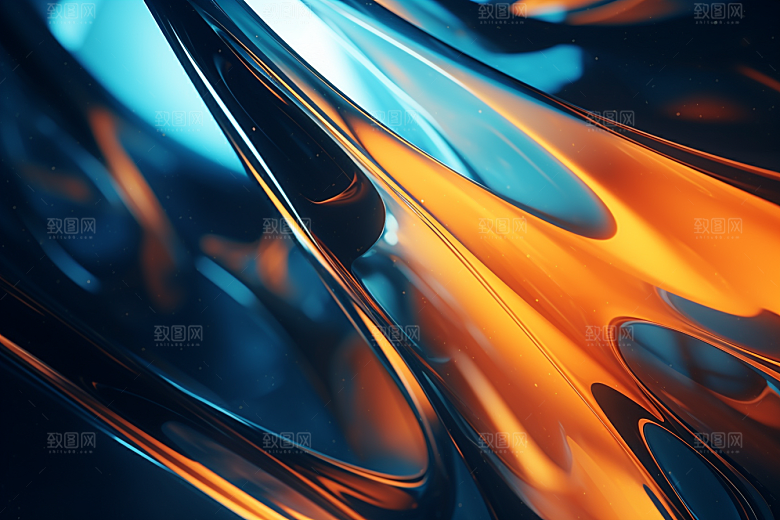玻璃质感透明渐变背景
