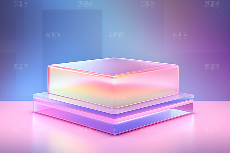 玻璃质感肌理抽象背景