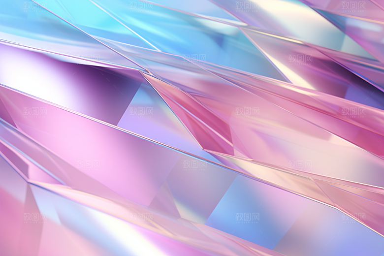玻璃质感通透光泽背景