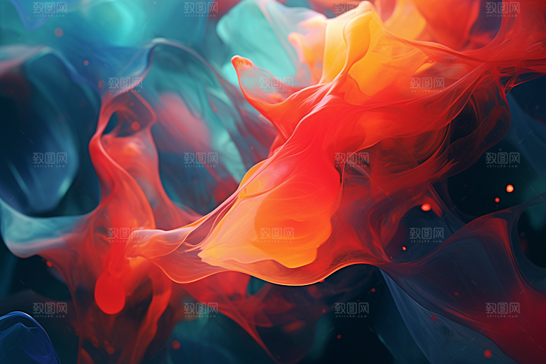 玻璃质感柔和通透背景