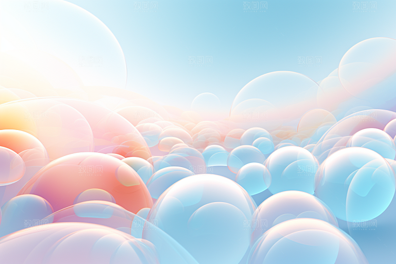 玻璃质感光泽渐变背景