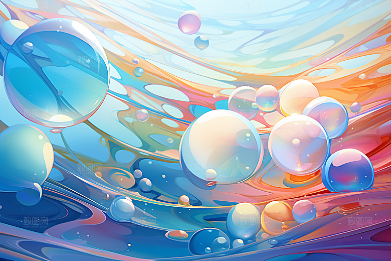 玻璃质感透明高清背景