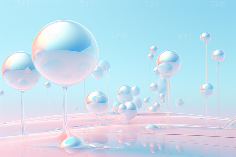 玻璃质感高清艺术感背景