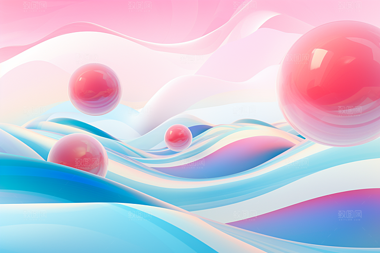 玻璃质感透明通透背景