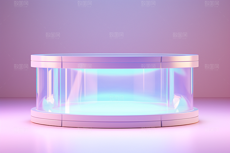 玻璃质感艺术感通透背景