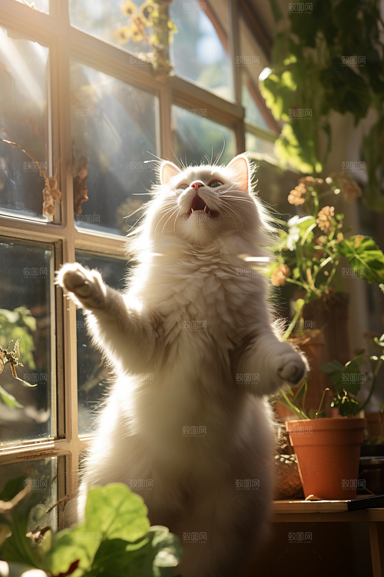 布偶猫可爱宠物摄影图