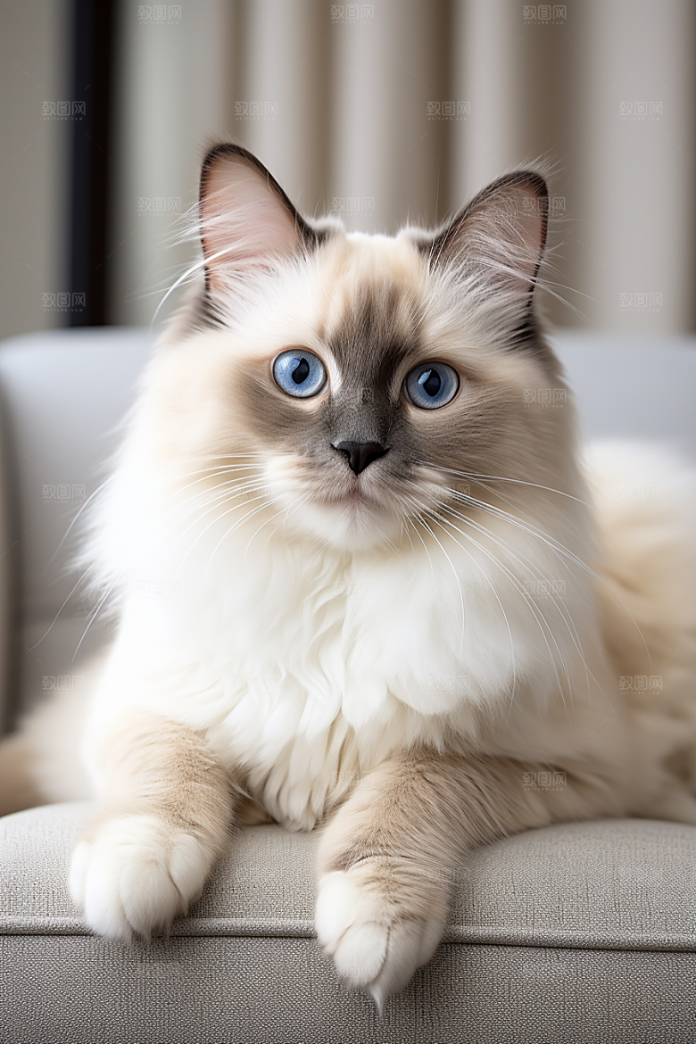布偶猫高清自然摄影图