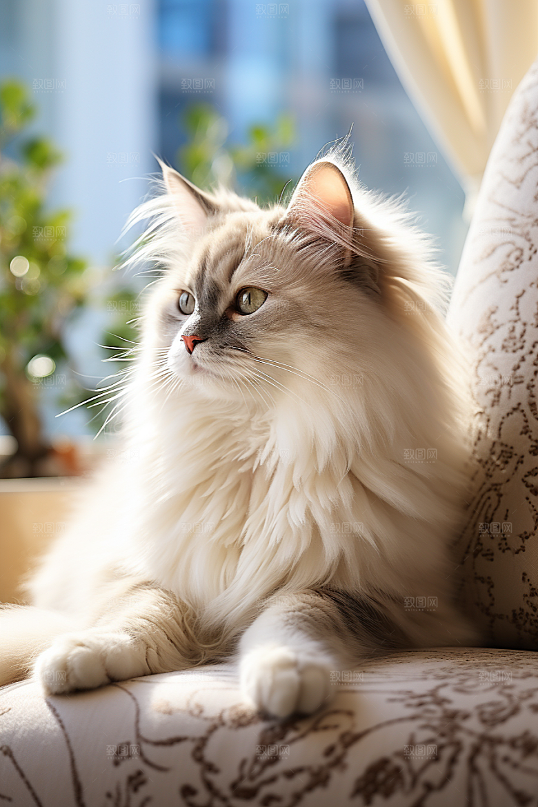布偶猫高清仙女猫摄影图