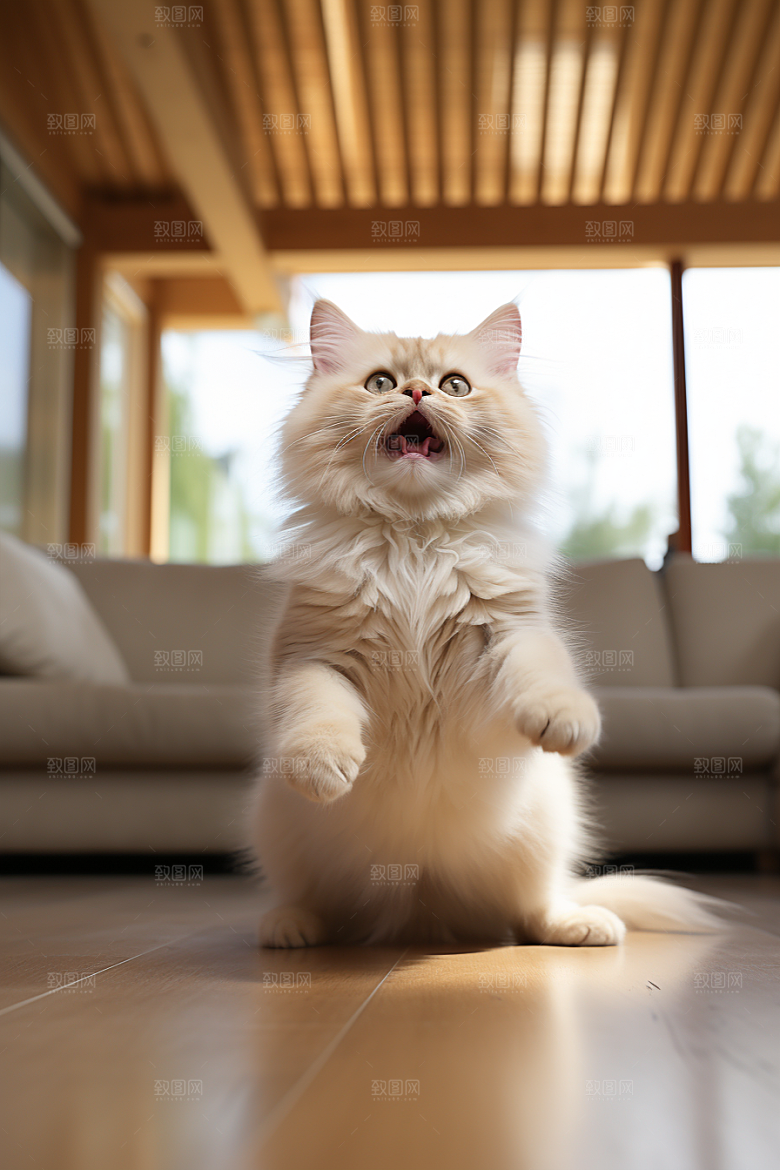 布偶猫可爱生活摄影图