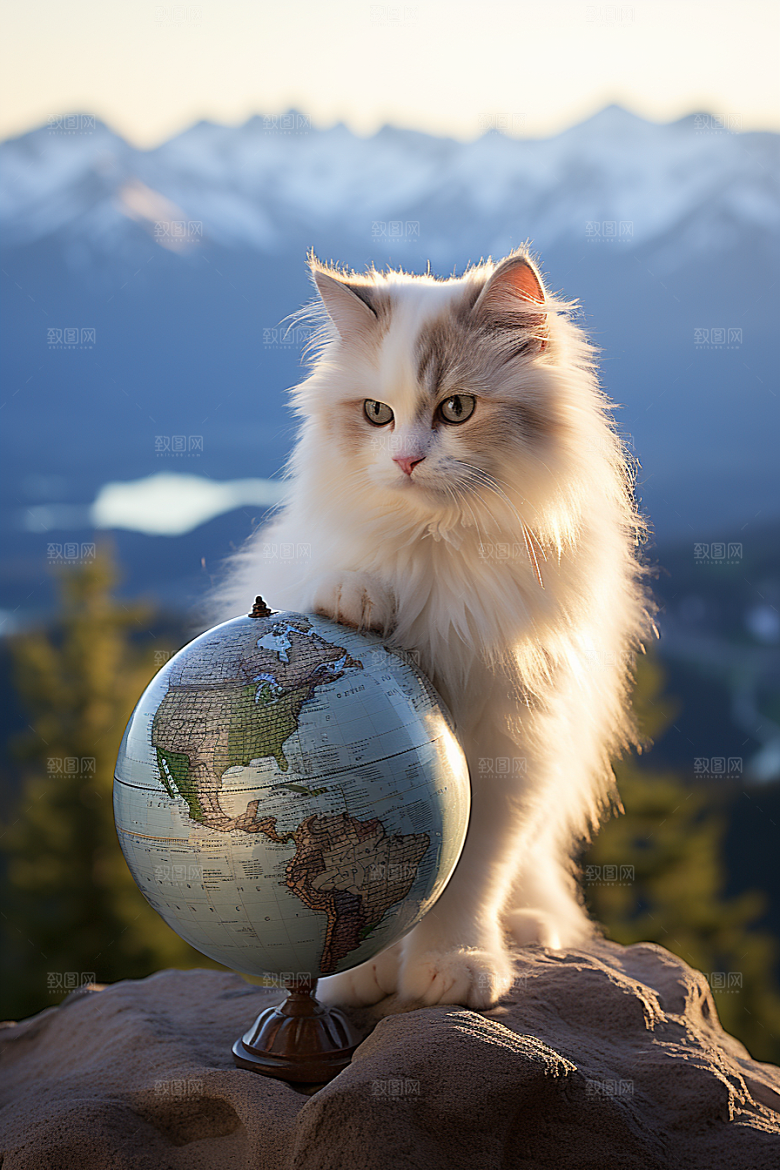 布偶猫可爱生活摄影图