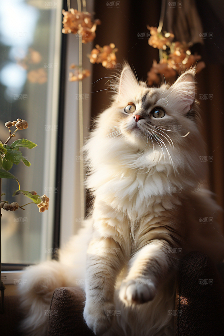 布偶猫宠物仙女猫摄影图