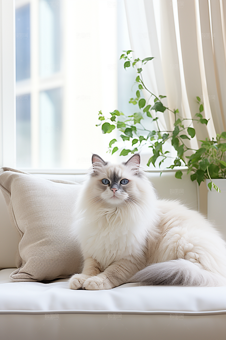 布偶猫高清宠物摄影图