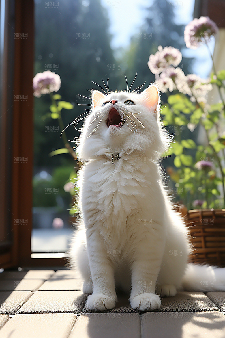 布偶猫可爱高清摄影图
